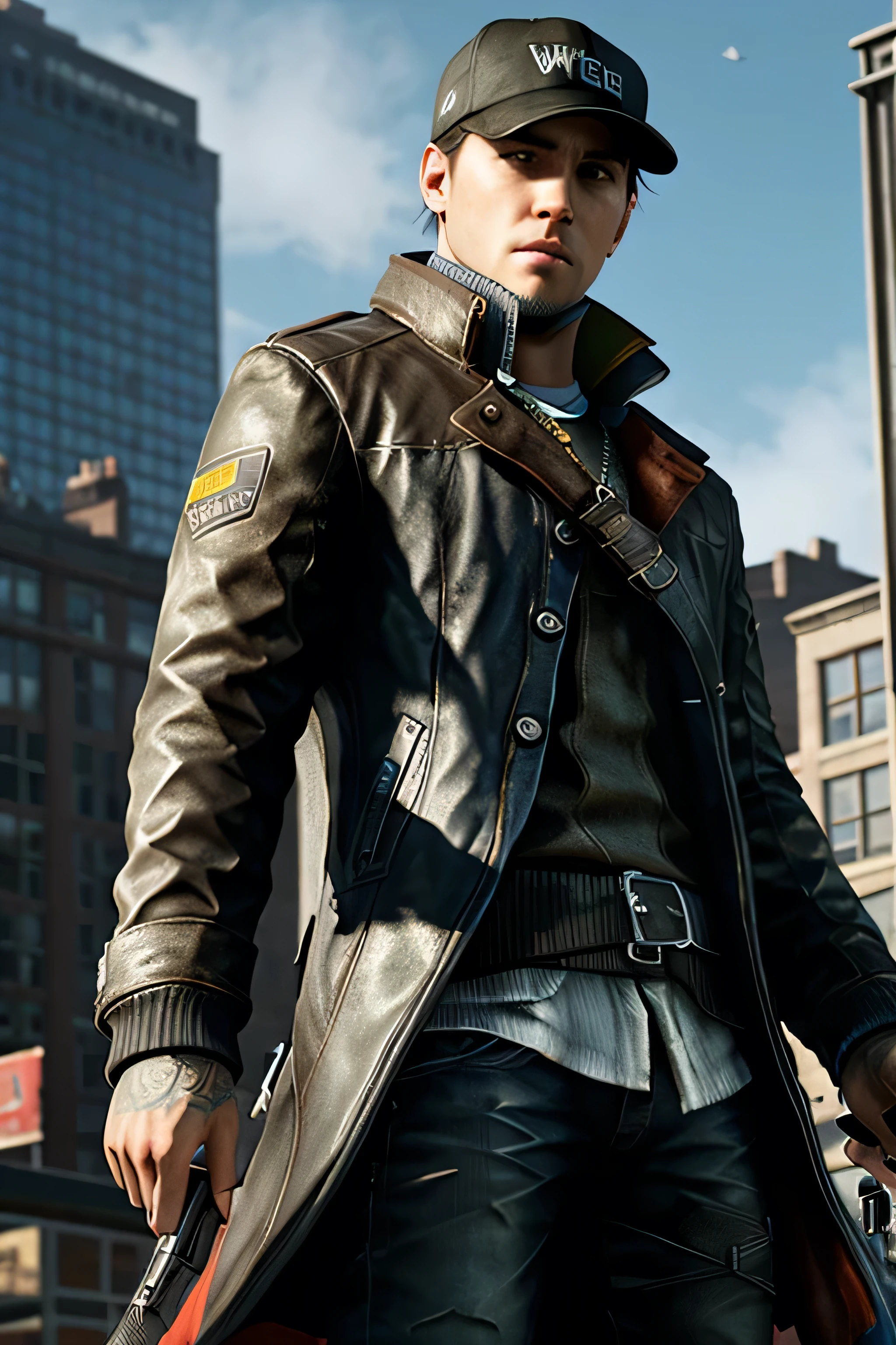 ((best quality)), ((masterpiece)), (detailed),((wide angle)), watch dogs game
