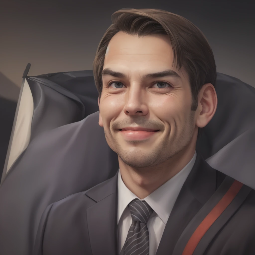 make the man smile