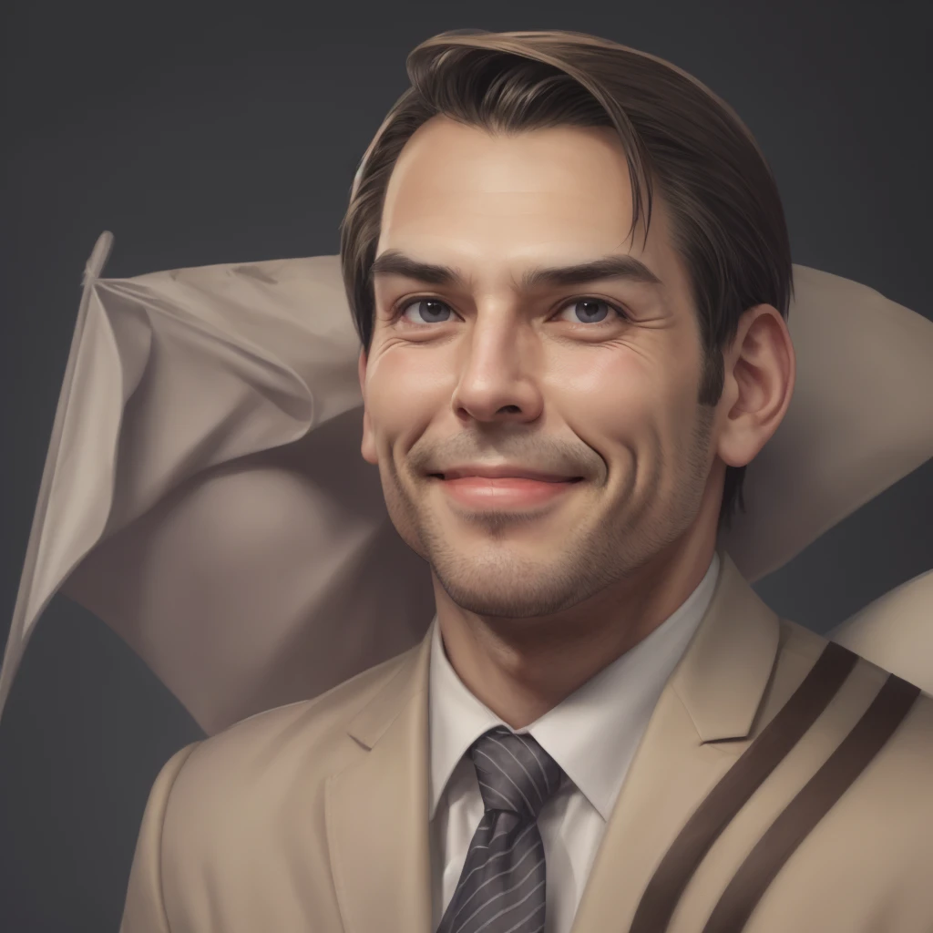 make the man smile