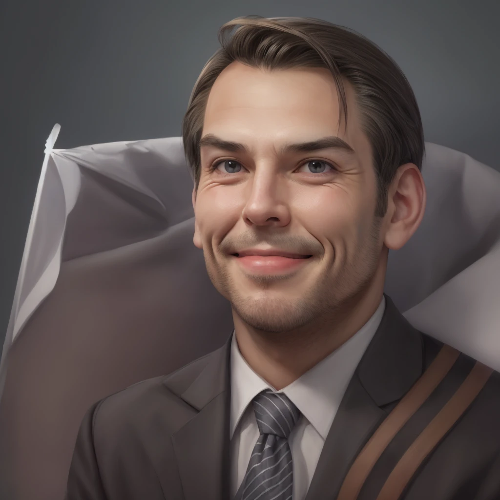 make the man smile