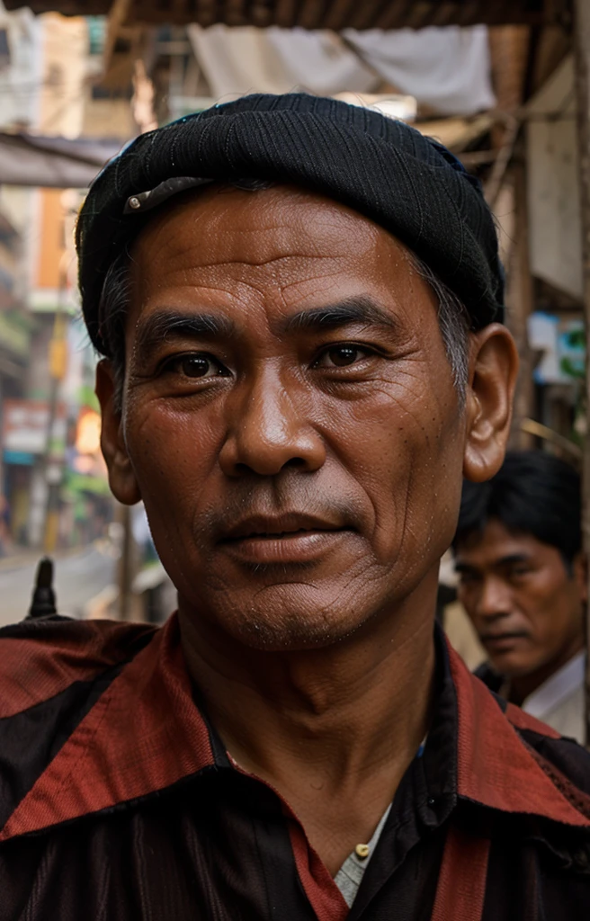 Burmese 50-year-old man