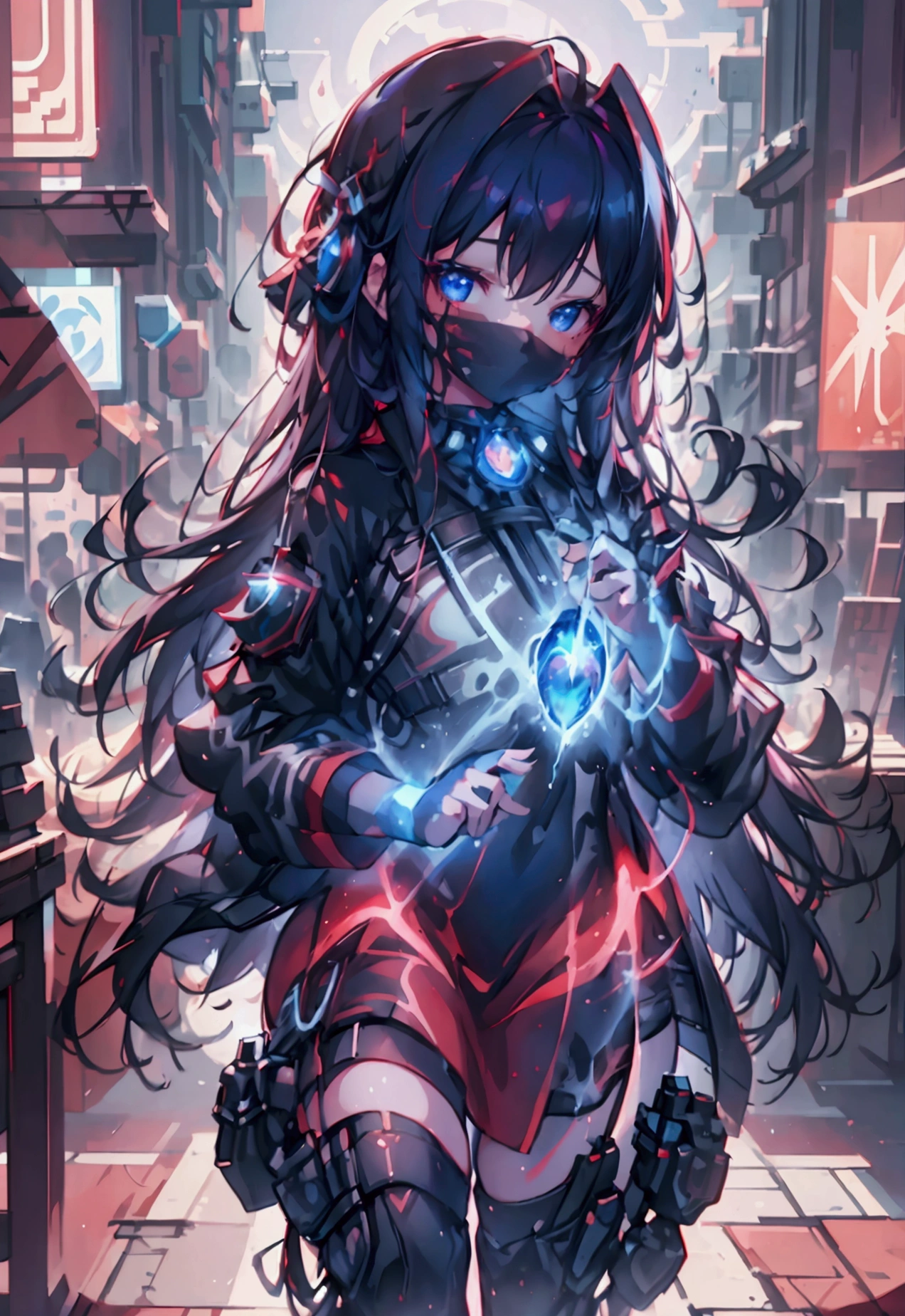 arafed image of a girl in a red and blue costume looking out a window, wojtek fus, ross tran 8 k, cgsociety 8 k, cgsociety 8k, cgsociety 8k, realistic anime 3 d style, artgerm and atey ghailan, ilya kuvshinov. 4 k, cinematic cgsociety, cgsociety inspired