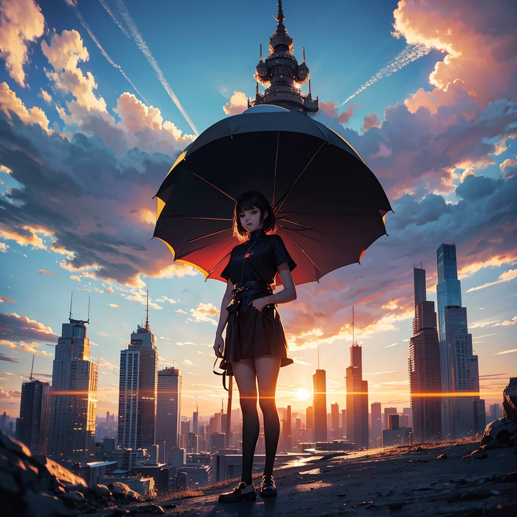 9 moons sunset