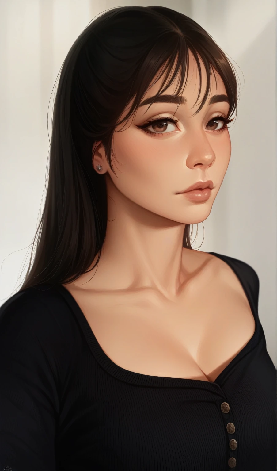 female beauty, beautiful woman, attractive woman, beautiful face, Beautiful eyes, perfect nose, Soft and delicate skin. hd quality, 4K quality, Digital art.