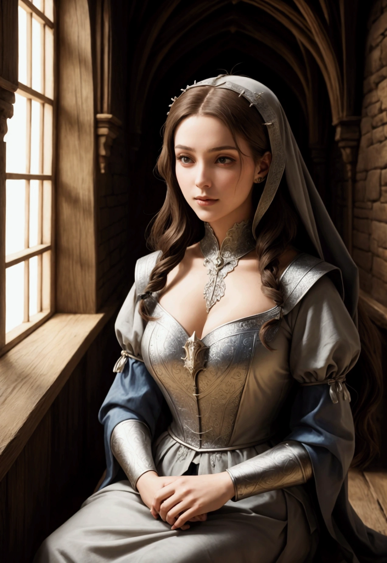 a medieval woman
