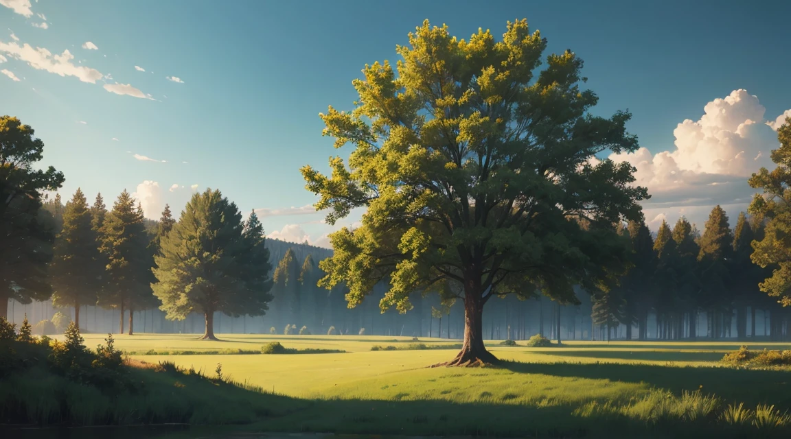 naturey, Realism, 4K, sky, TREES,