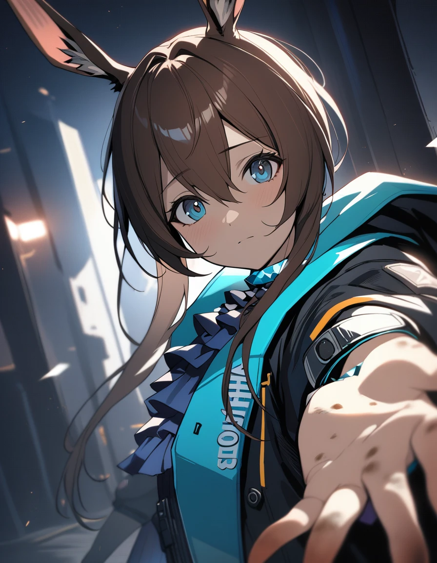 Highest quality、Black Hair、Iris、short hair、girl、cute、16 years old、、Small hair ornament、1 person、Cosplay、Quick suction_Kantai Collection、