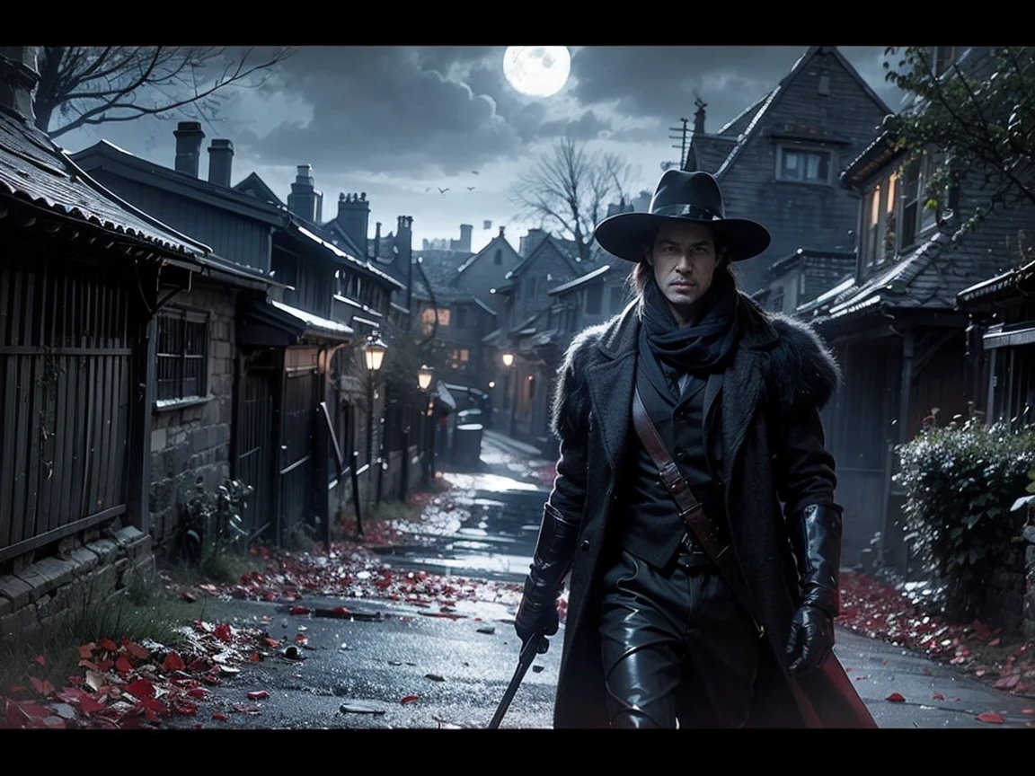 handsome men ,dark village