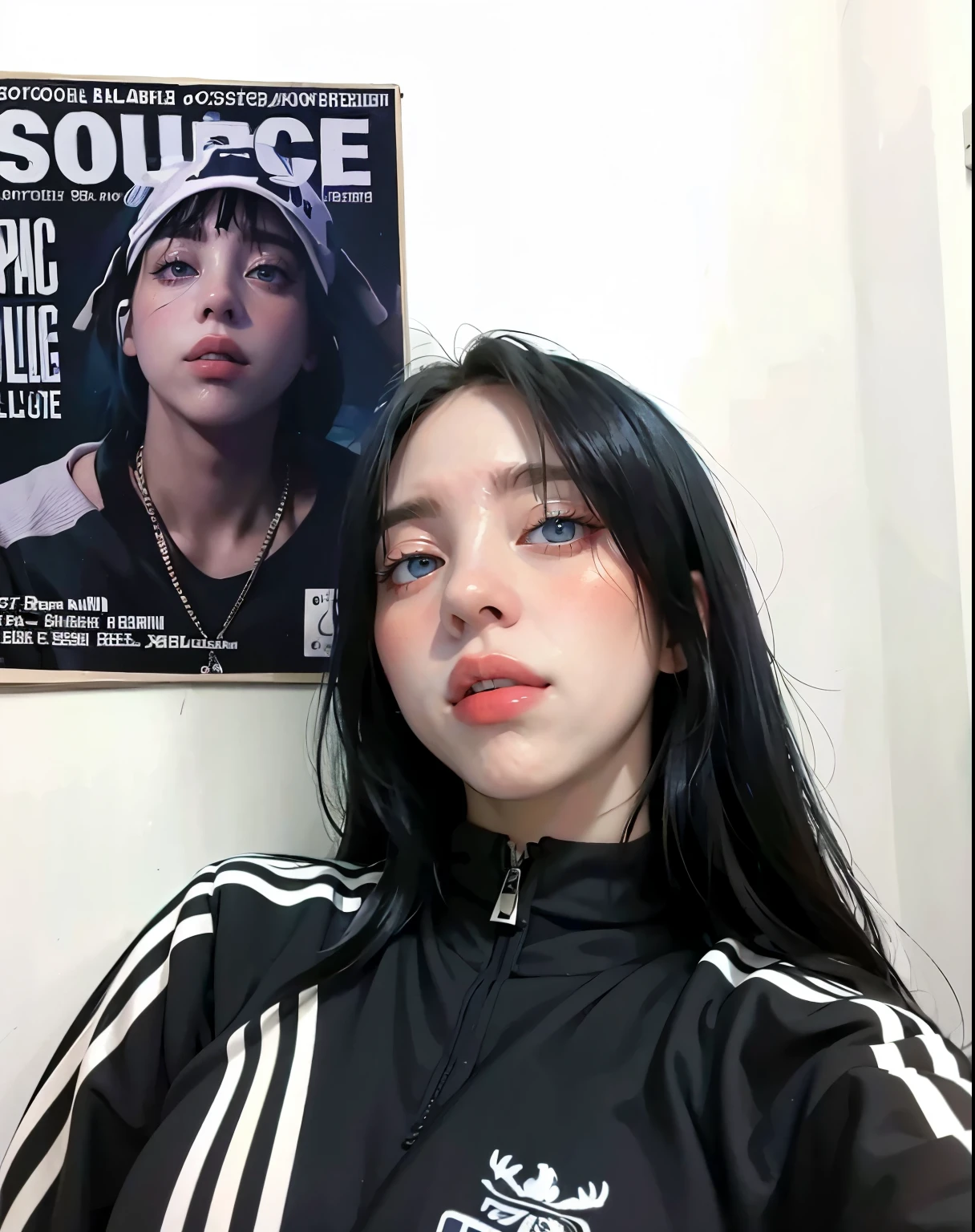 Ocean blue eyes Billie Eilish