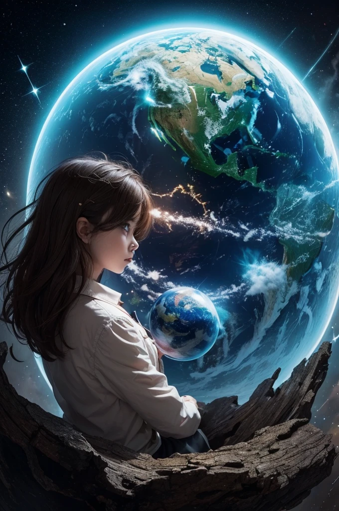 “In the beginning everything was chaos; the elements were in confusion. Little by little everything took its place. Then appeared living beings appropriate to the state of the globe.”