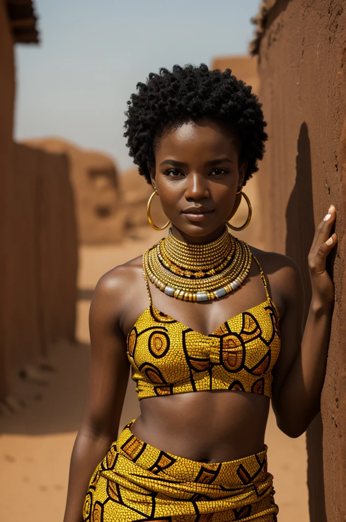 African woman 8k