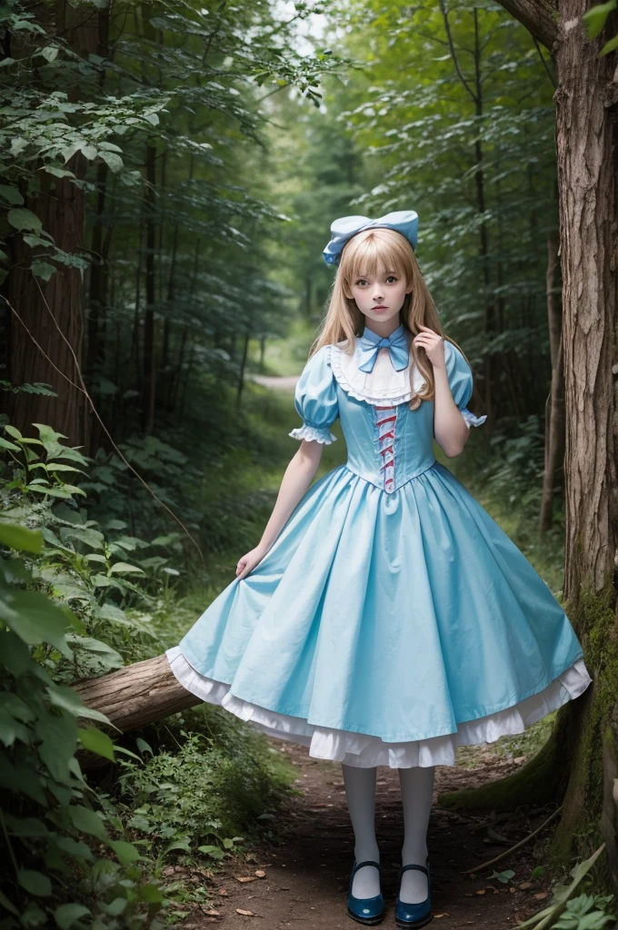 An image of Alice in Wonderland