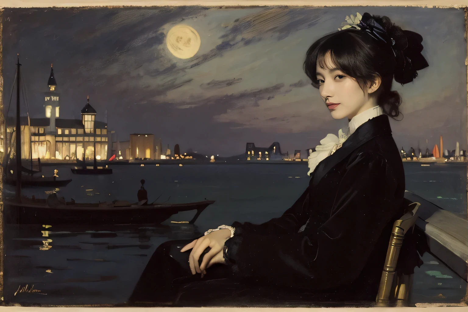 James Whistler's Nocturne.,smile