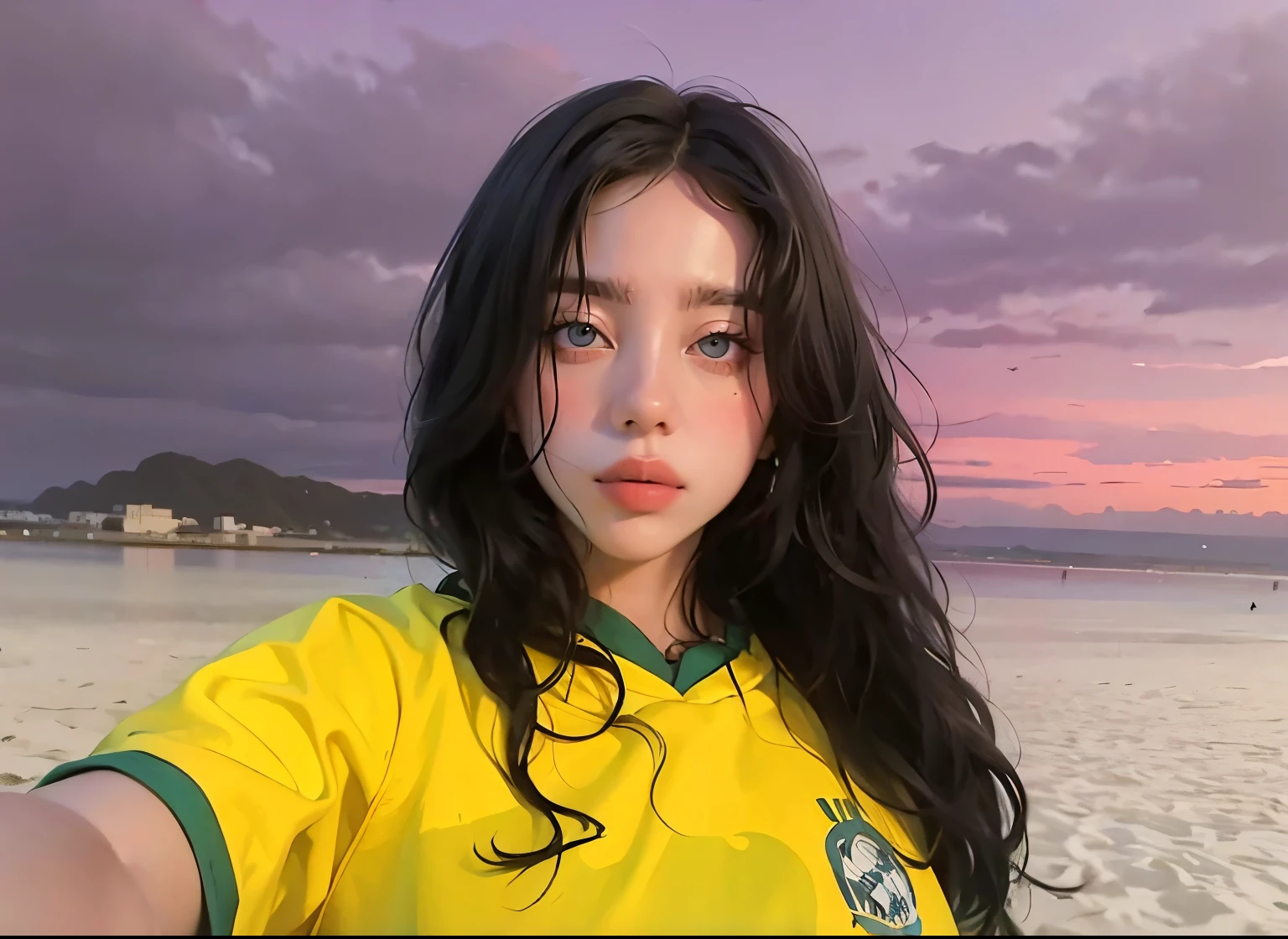 Olhos do oceano de Billie Eilish