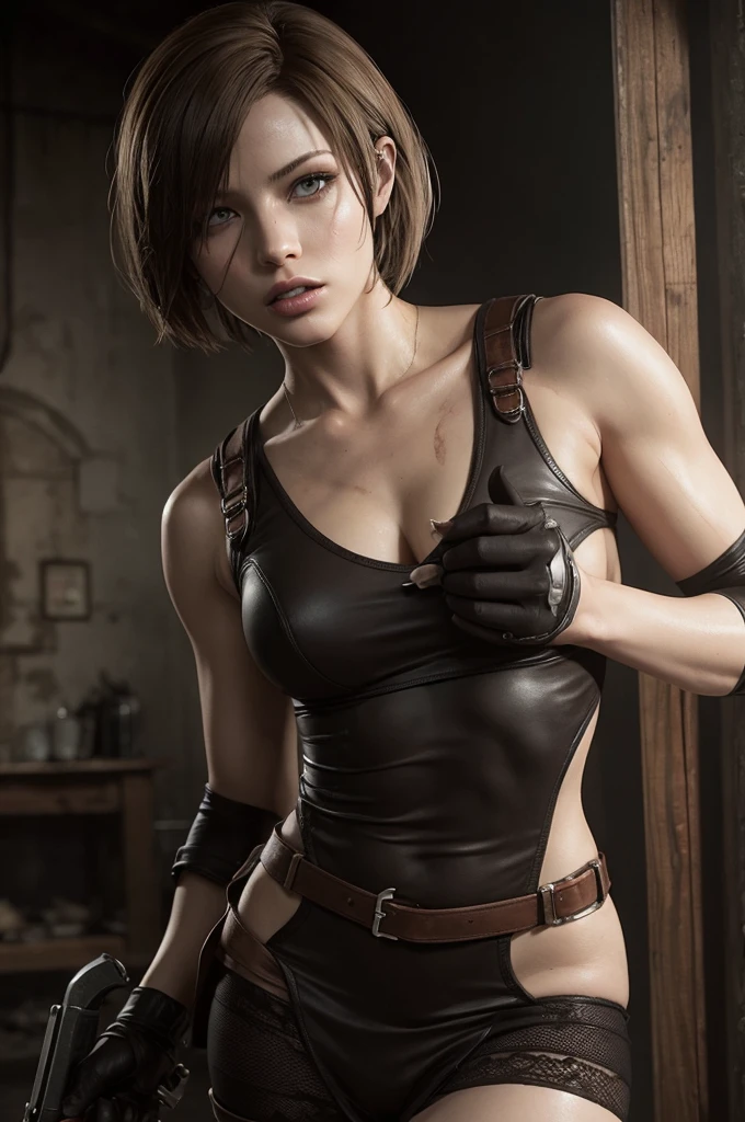resident evil 4 peeling