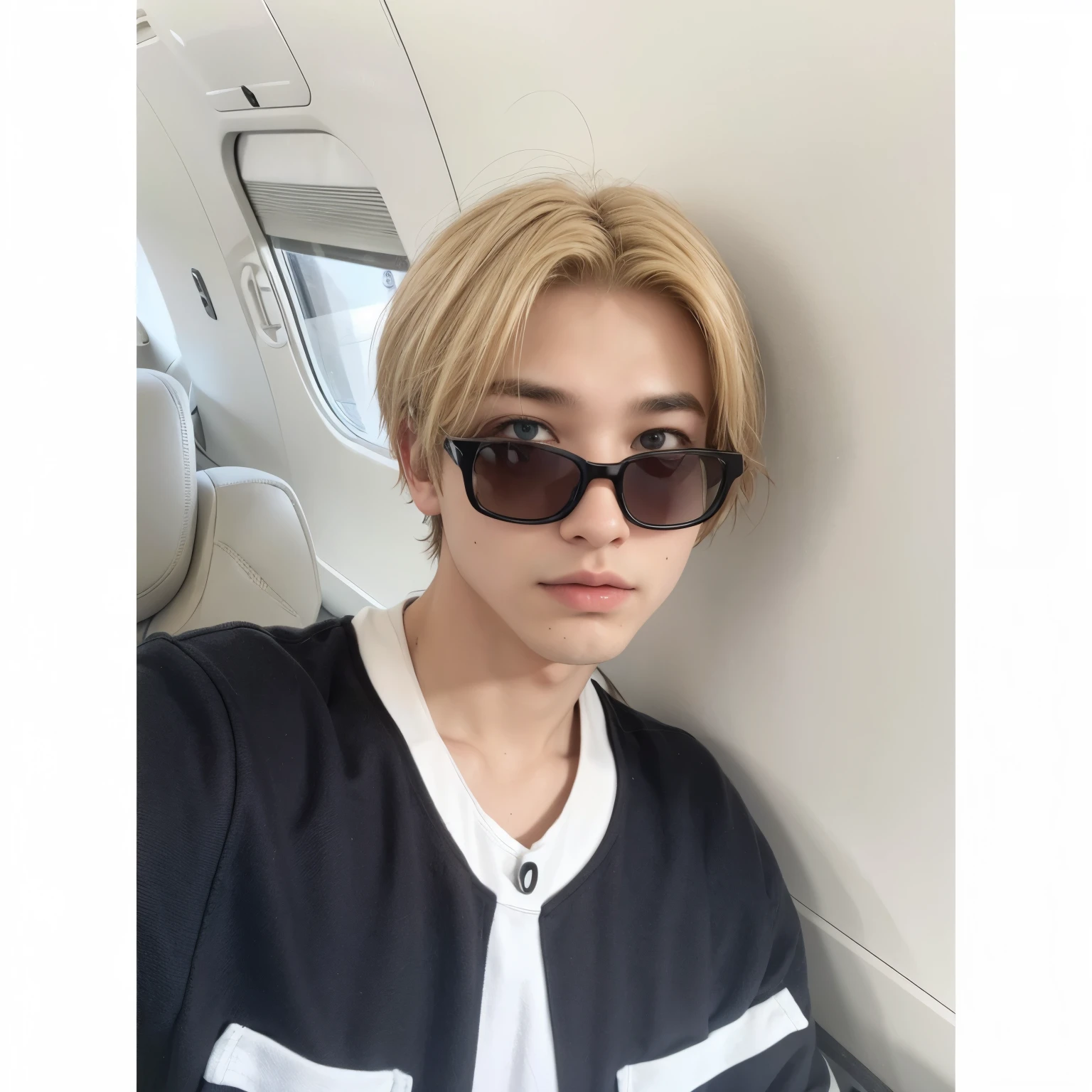 blonde man