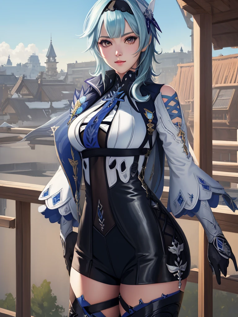 gwen tennyson,1girl,tracer,y'shtola rhul,rebecca chambers,overwatch,arknights,close up,spring festival,tattoos,orange and white plugsuit,white short sleeve kimono top,yukata skirt,harness corset,long curly ponytail hair,punk makeup,green eyes,multicolored silver hair,long dress train,sexy smile,freckles,beautiful girl,thigh high boots,large breasts,8k,ultra detailed,realistic,fantasy art,crystal knight armor,kimono gown dress,hair pin,flower ear piercings,crystal hand and neck jewelry,(weather:windy),long scarlet knight cape,(pose:on guard),petals flying,