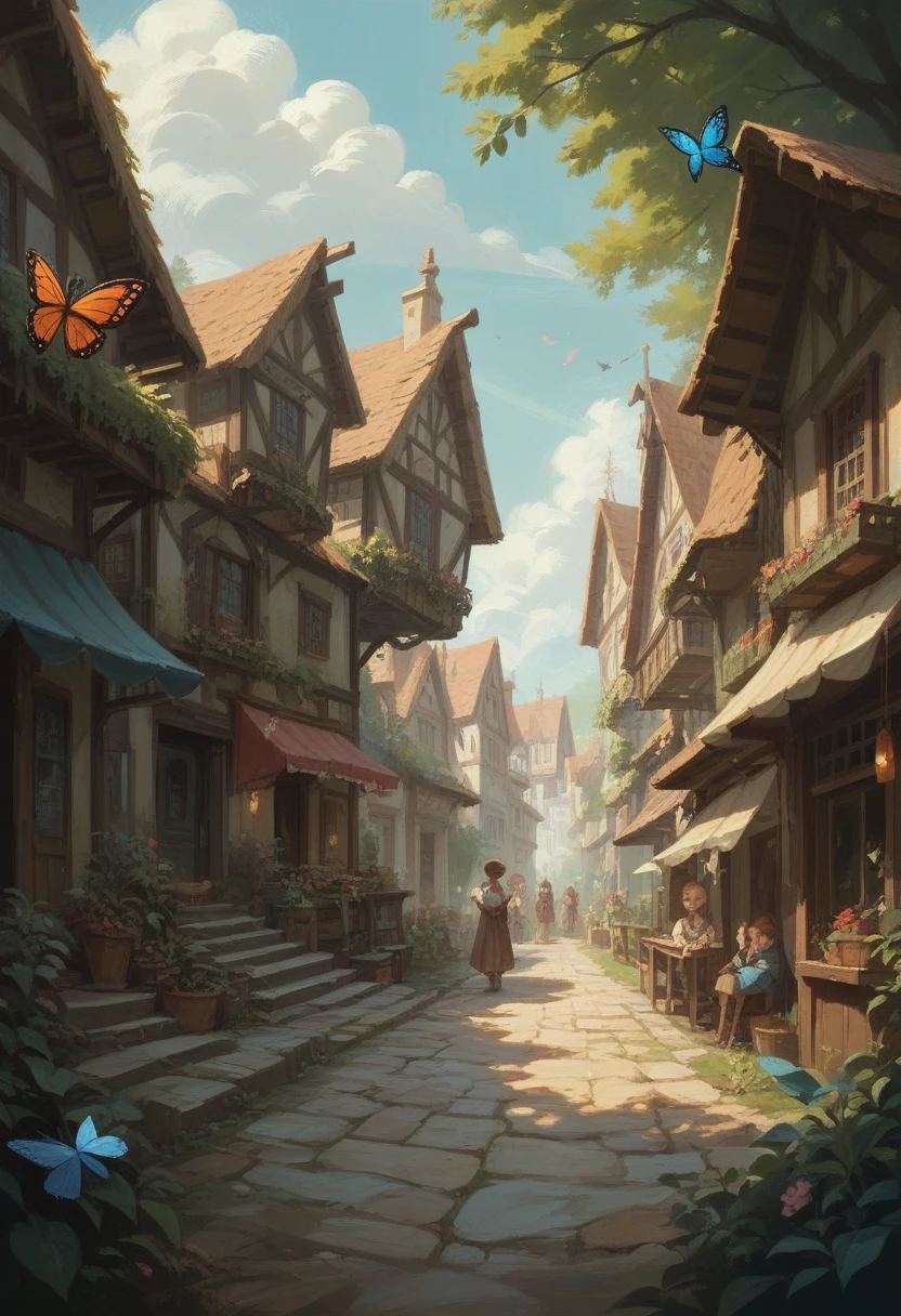Butterfly village 