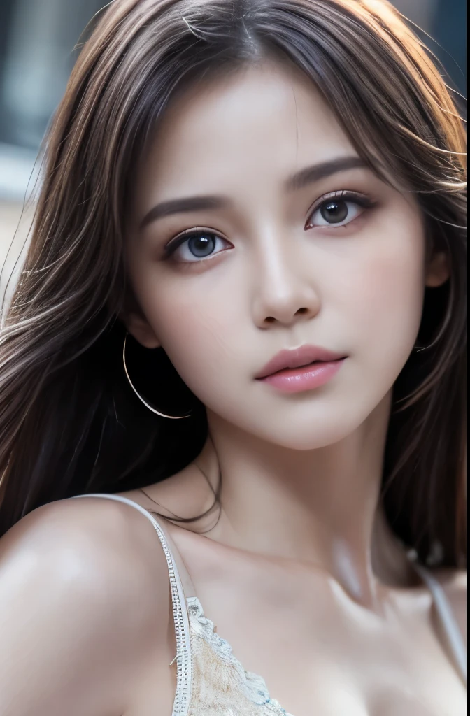 Highest quality, masterpiece, Ultra high definition, Ultra-high resolution, (Realistic:1.2), One girl, Very soft skin texture,Soft and attractive lips, (Detailed face:1.2), (Detailed eyes:1.2), (Detailed Hair:1.2), (Detailed clothing:1.2), 8k Raw Photo:1.5, ,
