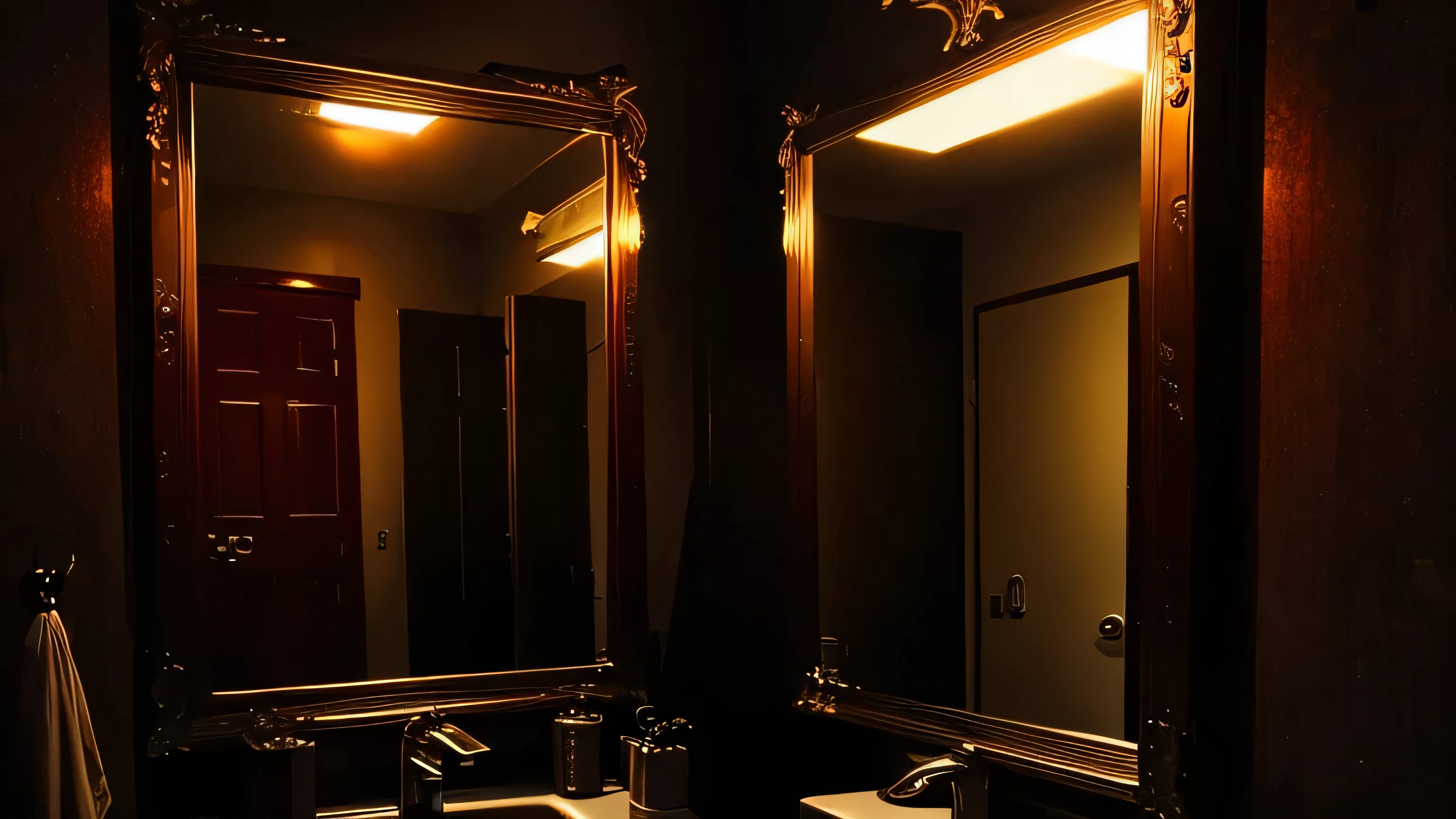 mirror、Horror、night、fear