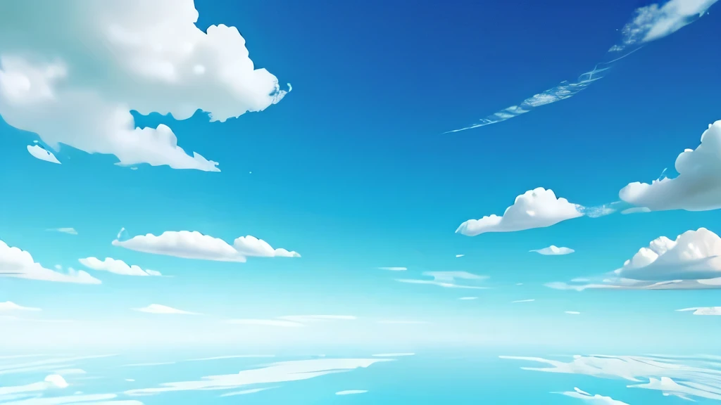 The sky between both sides