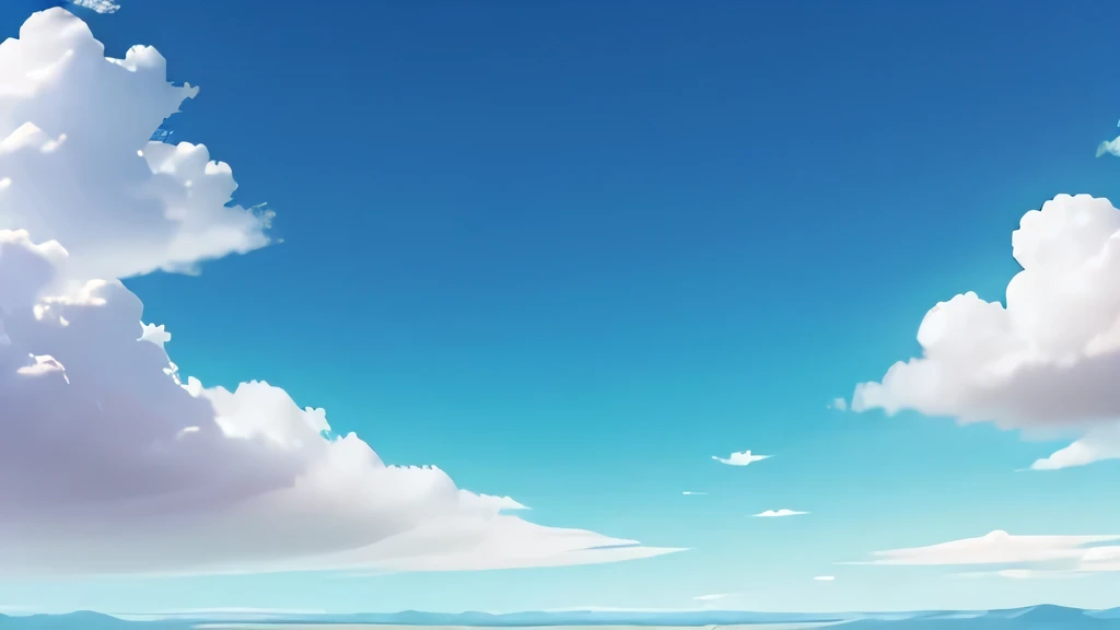 The sky between both sides