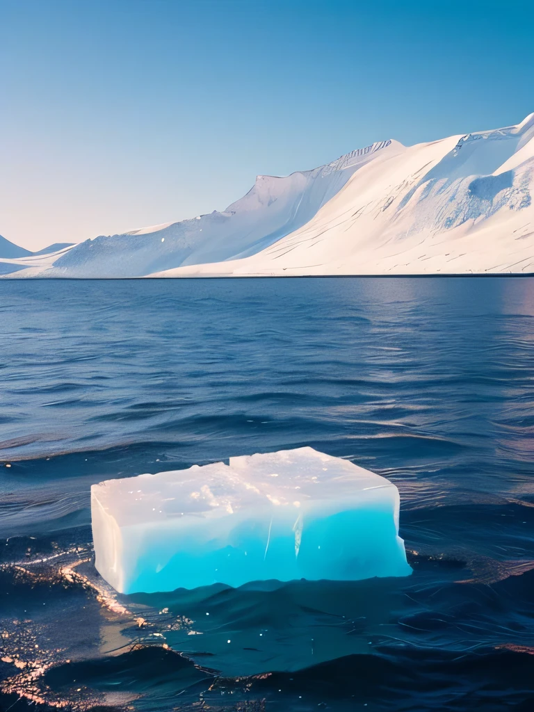 Drift ice, Melting, photograph, high quality