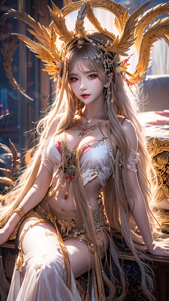 (Photorealsitic:1.3,visualart,depth of fields, top-quality,8K picture quality,​masterpiece:1.3,hight resolution,masutepiece:1.2),A 23-year-old woman with a golden dragon wrapped around her body..:1.3,(Beautiful wide open golden eyerest, Gold Bikini、Golden choker),(Long hair:1.2,a blond:1.3), Blue Eye, (ssmile:1.2),Stranger, detailed flawless face:1.5,normal hands:1.5,Normal finger:1:5,Normal legs:1.5,outdoor bath,steam,steams,Background with(Mt fuji:1.3, sunrises:1.3),Elaborate design,The best lighting,Front Angle+, (detailed flawless face),normal hands:1.5,Normal finger:1:5,Normal legs:1.5