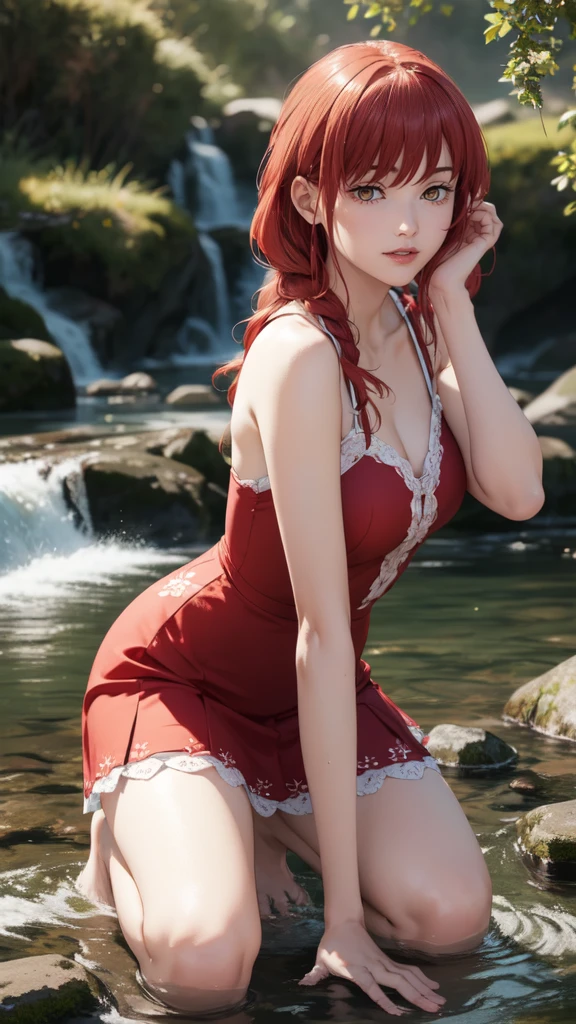 (((river))),(((forest))),(((red blossoms)))