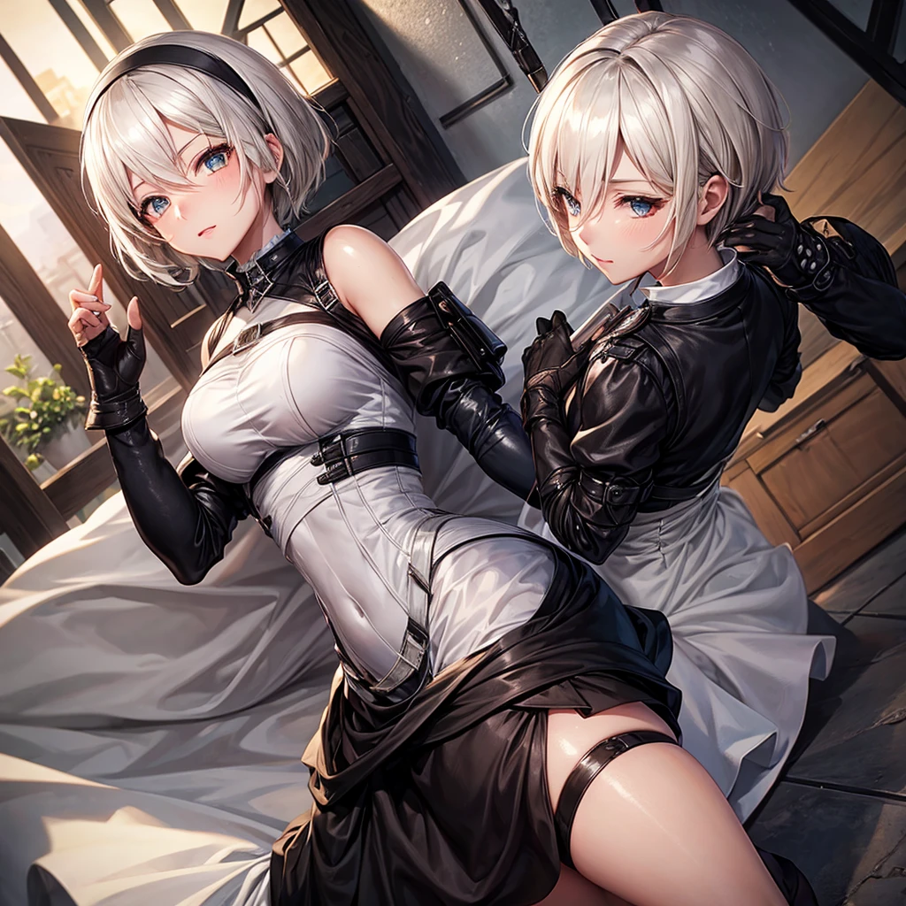 2B marrying Mikasa Akerman 