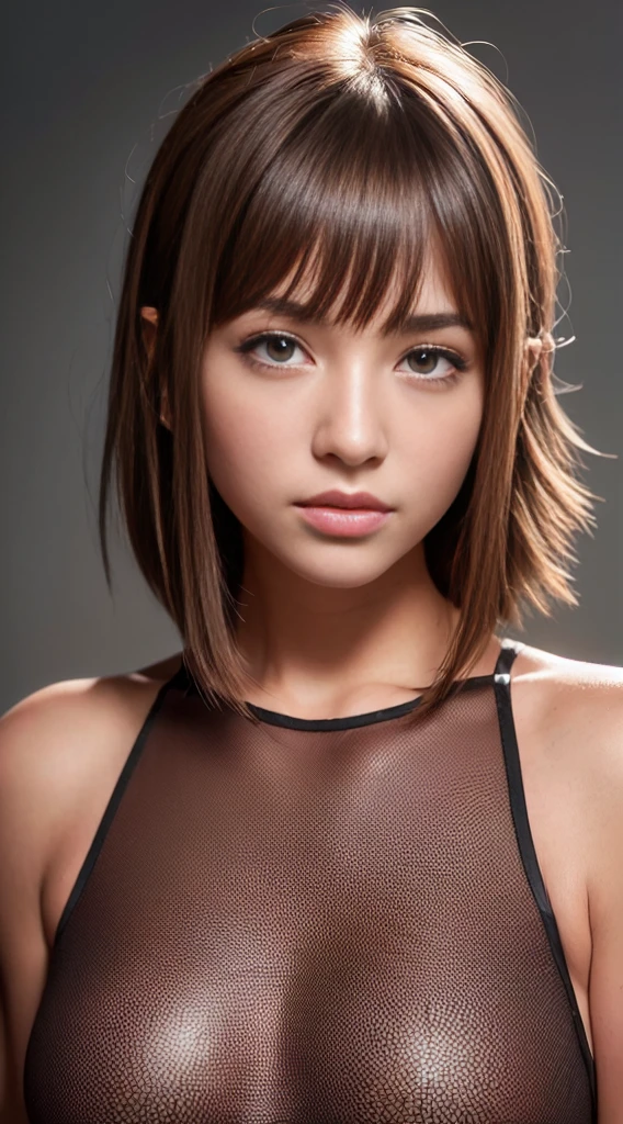 ((muste piece, best quality, High resolution, ticker, perfect pixel, In 4K, ticker, ticker))), 1 girl, Single shot, solo, beautiful woman、I can see the whole body, ((middle wave hair, bangs, brown hair)), ((brown eyes, Beautiful eyelashes, Realistic eyes)), ((detailed face, red face:1.2)), ((Smooth texture:0.75, realistic texture:0.65, It&#39;s photorealistic:1.1, Anime CG style)), big breasts, dynamic angle, perfect body, ((English Made, white frilled maid headband, frilled blouse, ribbon tie, apron, navy blue mini skirt, silk socks, high heels)), City staircase, Looking up from the bottom of the stairs, I feel very embarrassed, Panic Smile, turn around, slouch, ((The wind flipped my skirt and exposed my butt...................., retrospective perspective, Touching the buttocks with both hands, Silk lace panties, shiny thighs)),