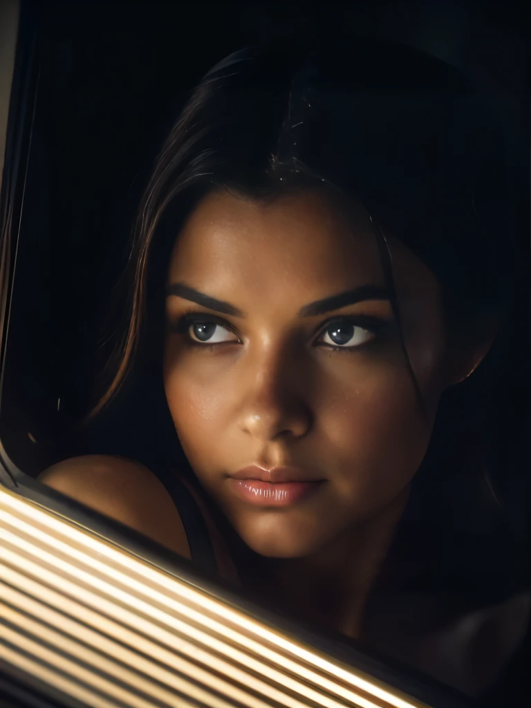 An ultra hot gorgeous European woman.age 23. Looks through a window. a Busty Vintage by Ed Mell and Russ Mills,  (luminar , vivacious , masterful:1.4), poster art, bold lines, hyper detailed, expressive,  award winning,  (scenery:1.4), (intricate details, masterpiece, best quality:1.4),
ring light , looking at viewer, dynamic pose, wide angle view,
atmospheric haze, Film grain, cinematic film still, highly detailed, high budget, cinemascope, moody, epic, OverallDetail, gorgeous, 2000s vintage RAW photo, photorealistic, candid camera, color graded cinematic, eye catchlights, atmospheric lighting, skin pores, imperfections, natural, shallow dof,