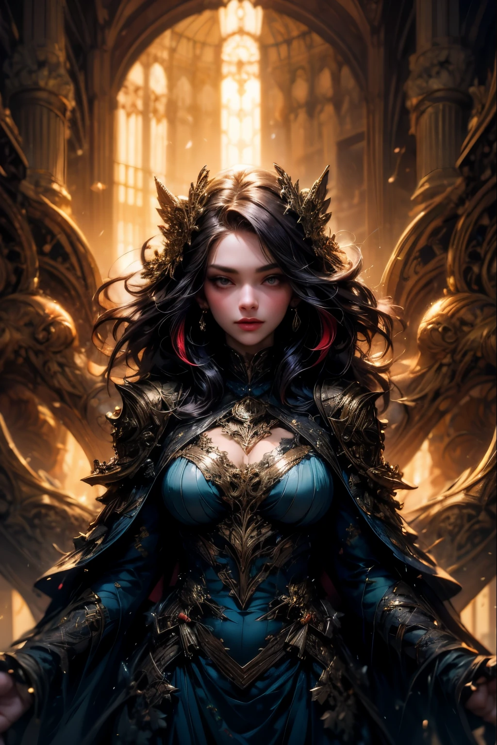 A lovely girl, magic