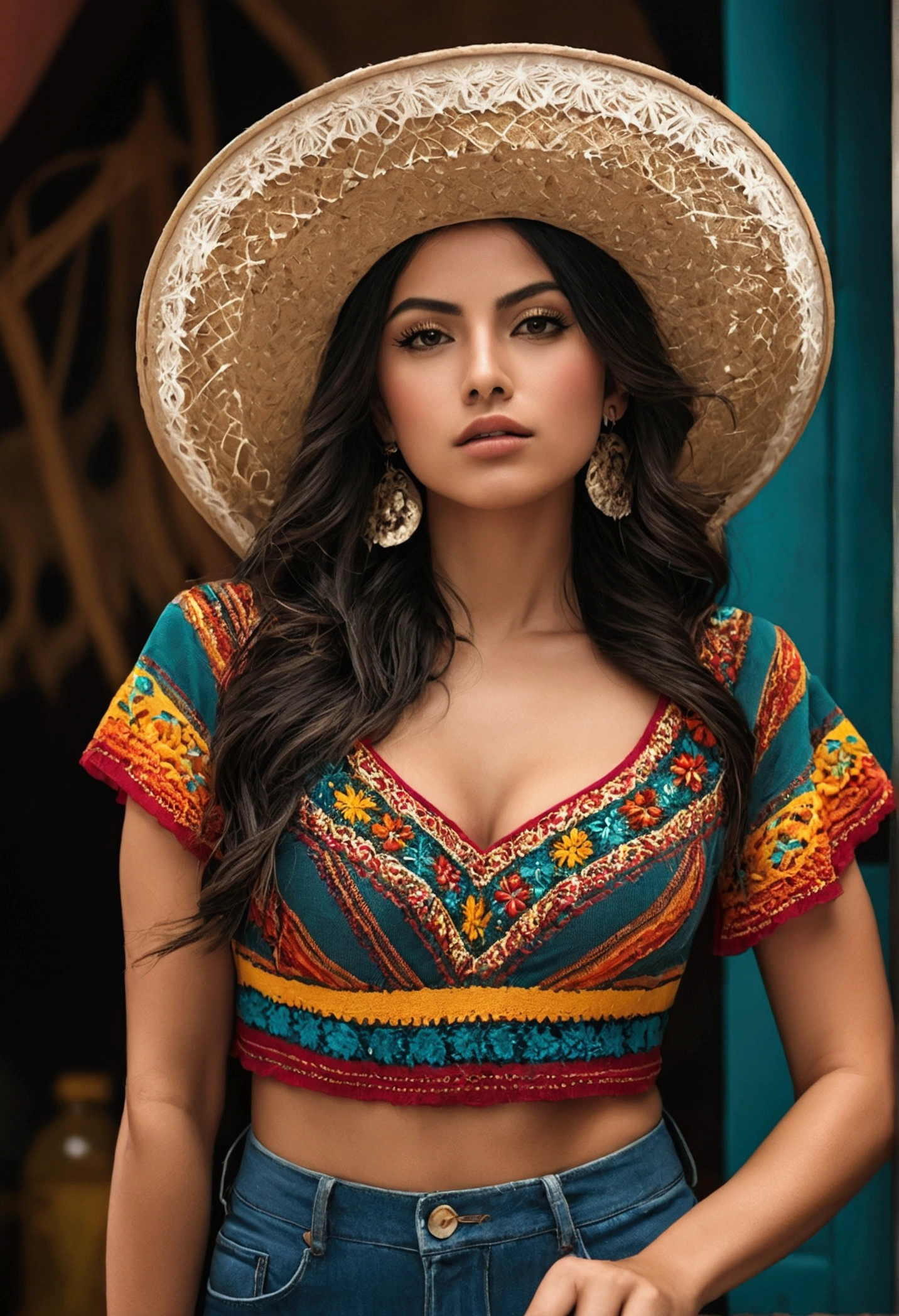 You can do it with a more Mexican appearance?