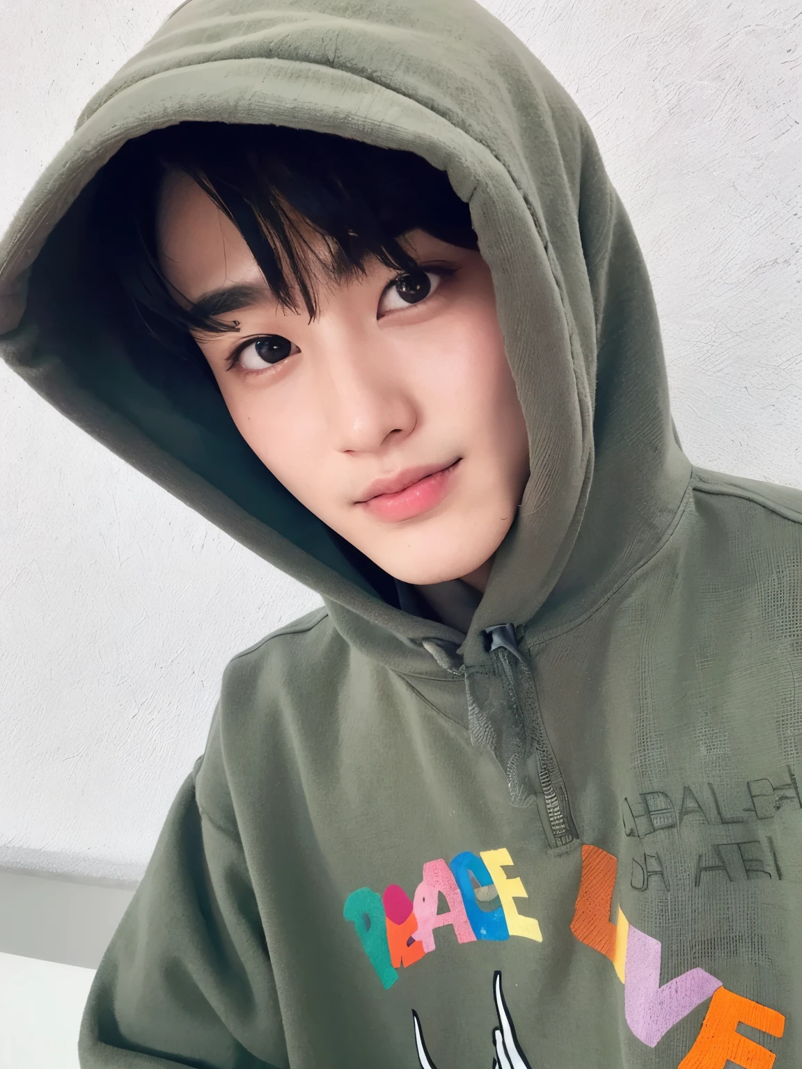 Arafed Asian man with white t-shirt and black hair...., androgynous face, Jung Jaehyun, Jinyoung Shin, delicate androgynous prince, Kim Doyoung, 1 7--old with a thin face, smart ulzzang, Cai Xu Kun, beautiful androgynous prince, androgynous person, kim taejin, Hyung Tae