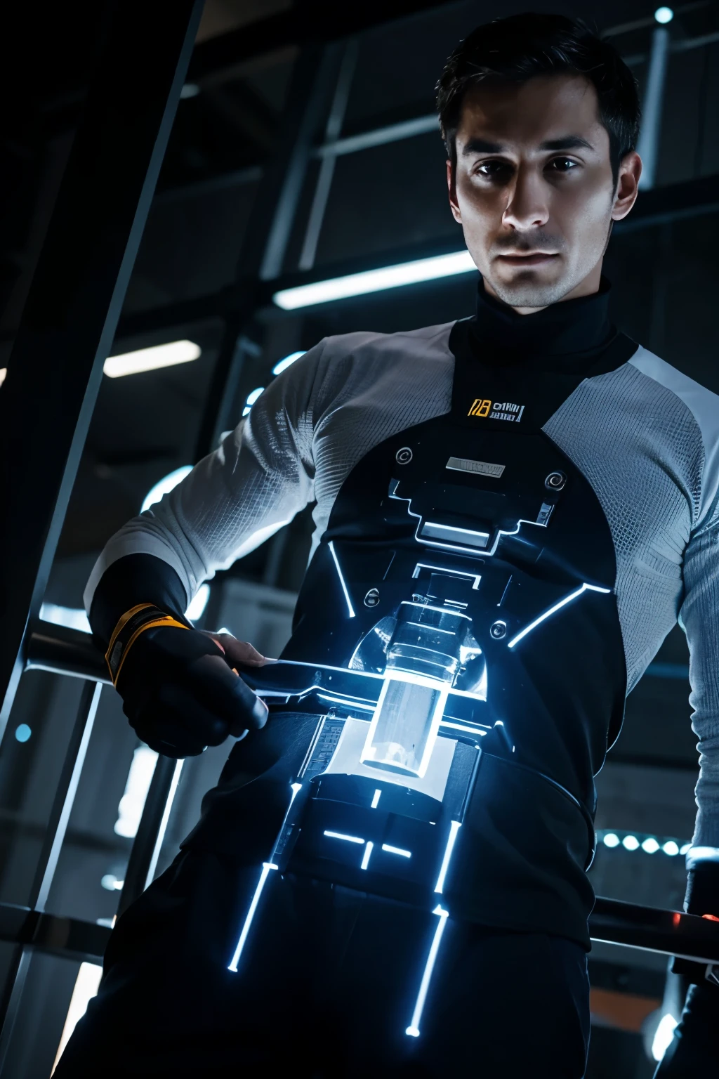 Data Fecility Engineer,Man,With Tool