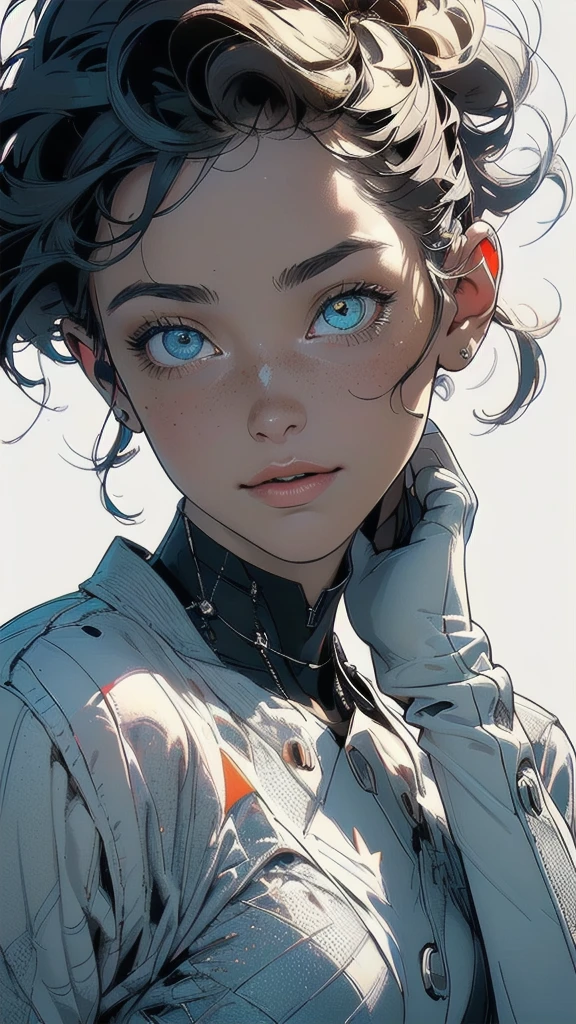 (((masterpiece, highest quality))),(((solo:1.2))),(((1girl:1.2))),32k wallpaper, very detailed, poster, vintage science fiction,((bauhaus)),(shape),(((abstract))),(mid century modern),(((((portfolio))))),(((((Close-up))))),(((((bust up))))),((((more various angle)))),((((highlight)))),((((heterochromia)))),(((complete. detailed face))),((((Extremely talented)))),(((((most complecated futristic))))),(Colorful color scheme),(((detailed unlimited complete equipment : Artificial eye))),(((((Absolutely simple background))))),(((texture : halftone))),
