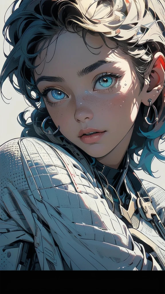 (((masterpiece, highest quality))),(((solo:1.2))),(((1girl:1.2))),32k wallpaper, very detailed, poster, vintage science fiction,((bauhaus)),(shape),(((abstract))),(mid century modern),(((((portfolio))))),(((((Close-up))))),(((((bust up))))),((((more various angle)))),((((highlight)))),((((heterochromia)))),(((complete. detailed face))),((((Extremely talented)))),(((((most complecated futristic))))),(Colorful color scheme),(((detailed unlimited complete equipment : Artificial eye))),(((((Absolutely simple background))))),(((texture : halftone))),
