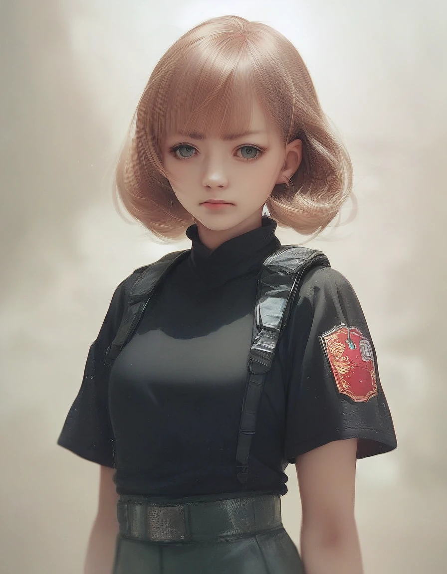 score_9, score_8_up, score_7_up, score_6_up, score_5_up, score_4_up, source_anime, medium shot, female Russian e-girl cosplay girl, anime eye