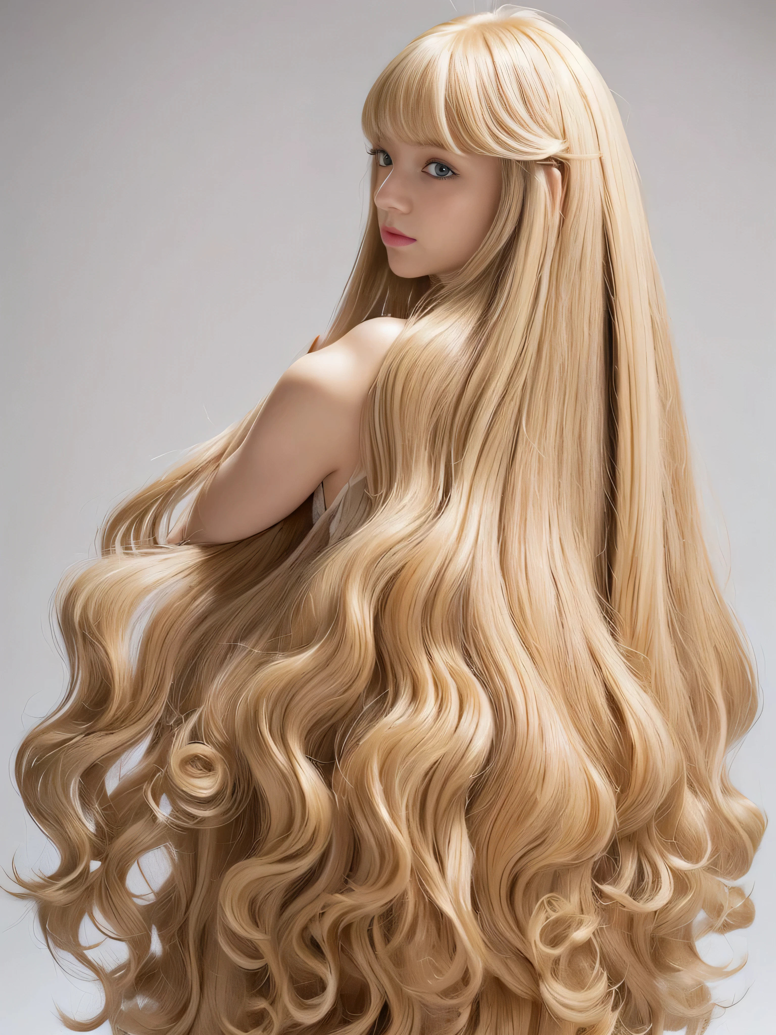 (Pure white wall background:1.8. Upper body photo from the knees up) ((Random poses showing off as much of her dress, back and hair as possible:1.5)) ((Her hair is incredibly straight:1.5)) ((Beautiful model with long blonde hair, girl with super length Hair, extremely length Hair, extra length Hair, very long, Flowing Hair, very length Hair, length Hair girl, very long, Flowing blonde hair, length Hair windy, very longBlonde Hair, length, Flowing Hair, length and or curly hair, with length Hair, length Hair!!!! Her highest quality hair is long and 真っ直ぐ or curly hair very long, best quality blonde, length hair in the center, Highest quality long Straight or curly hair, length, Straight or curly hair, beautiful, High quality blonde hair, length and Blonde Hair highest quality Straight or curly hair, length Hair, length and Straight or curly hair, highest quality Blonde Hair, Perfect silky Straight or curly hair of the highest quality, Straight or curly hair, highest quality Blonde Hair, length Blonde Hair Straight or curly hair, length, Light blonde hair Her hair is long and Straight or curly hair, very longBlonde Hair, length hair in the center, length Straight or curly hair, length, Straight or curly hair, beautiful hair of the highest quality, length Hair, length, Straight or curly hair Blonde Hair , length and free Straight or curly hair Blonde Hair, Straight or curly hair Blonde Hair)) (Her bangs are perfect.:1.3) (France's most beautiful 24-year-old hair model) ((highest quality)), ((masterpiece)), (family friendly) (Get used to it) Perfect Face (Her skin is a typical French complexion...、And very detailed) (Big Breasts) (She is wearing a gorgeous light blue princess dress:1.5) (She has a beautiful French face and a typical French figure...., Narrow eyes) (She has perfect beautiful makeup and face Lipstick is light red A solid eyeliner) ((Rich 1.4)) (Extremely detailed 8K) (Ultra-fine skin texture 1.4) (current, Vibrant:1.4), double eyelid Sharp focus:1.2