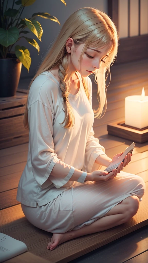 Act as a meditation guide and lead a soothing and calming meditation session for relaxation and mindfulness.