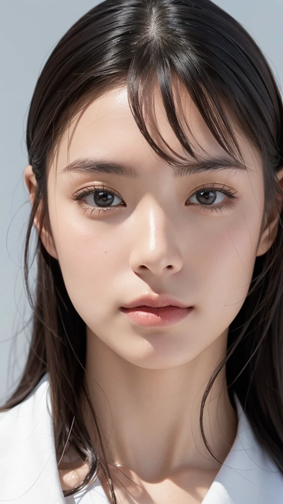 Japanese women、Clothes that do not expose skin、Close-up of face、Model Photo