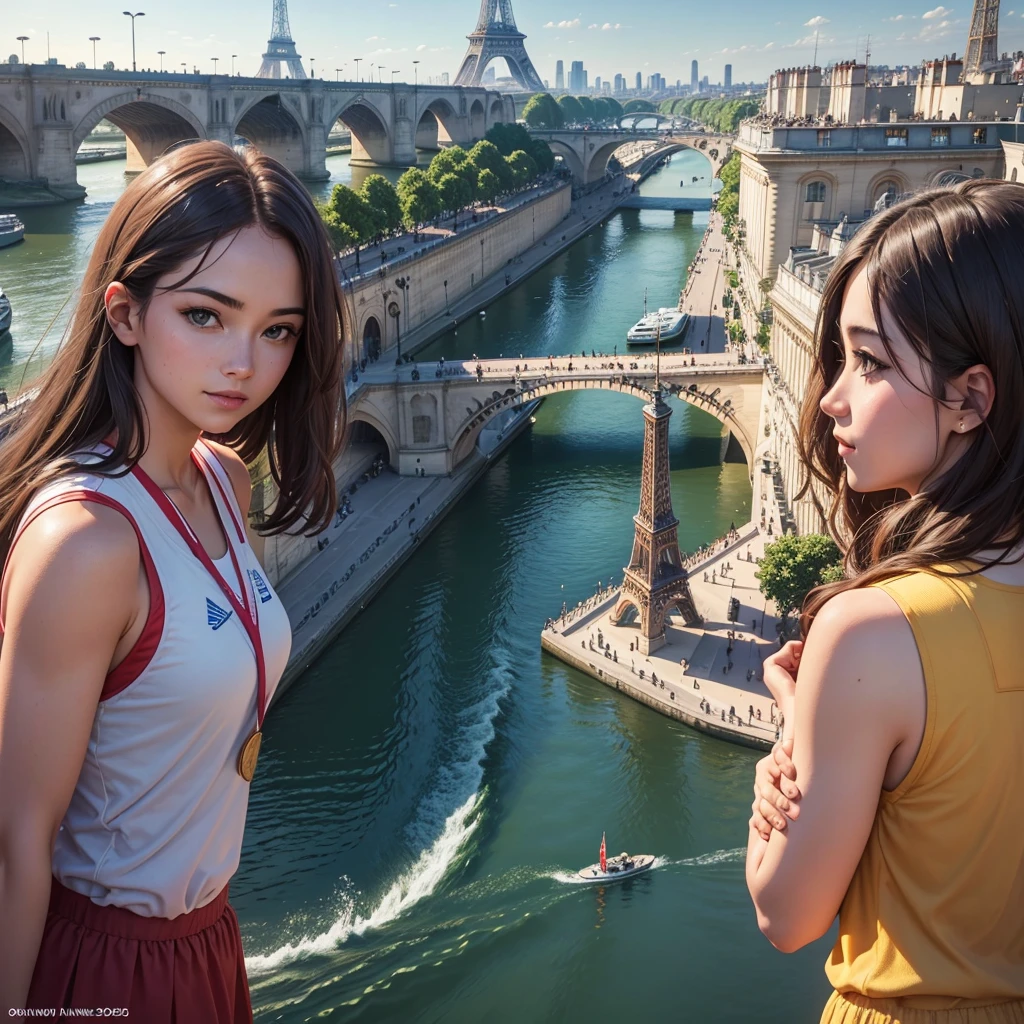 (masterpiece, best quality:1.1),
(popart style),flat color,(2girls),cute face,tween,enjoy trip,(Amalfi Coast),Italy, beautiful detailed scenery, beautiful lighting,very happy,dynamic pose,photographic portrait, sharp,Illustration by okama,