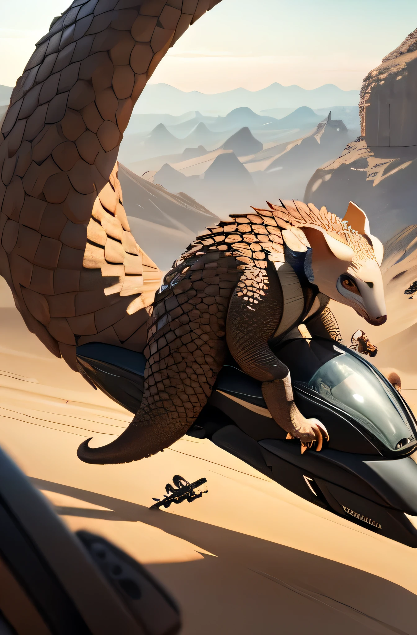 pangolins piloting drones