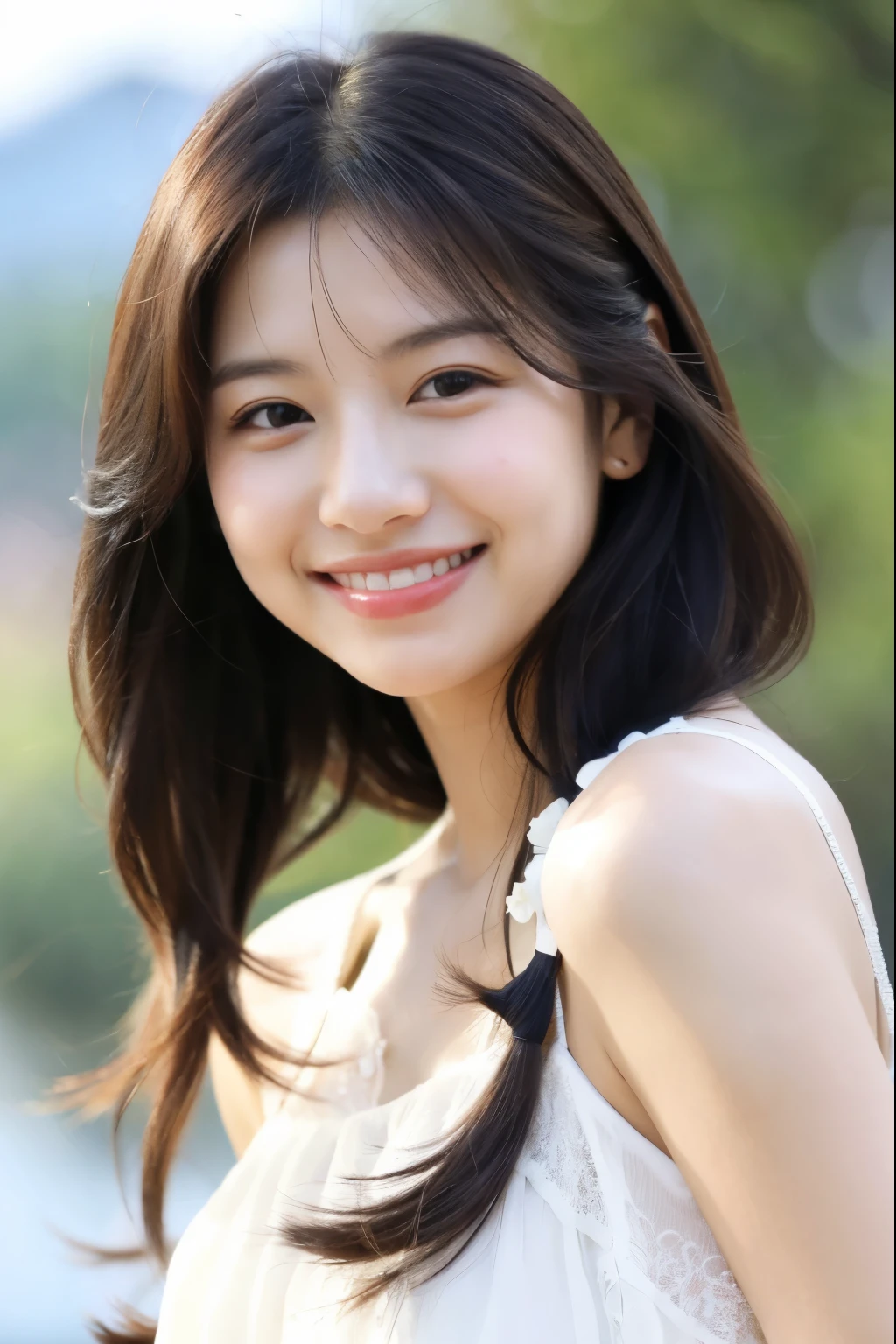 Close up of smiling woman in white dress, Beautiful and smiling, Cute smile, Bae Suzy, Cute Smile, Beautiful Korean Women, Beautiful smile, Beautiful young Korean woman, Smiling Kindly, ほんのりCute smile, She is smiling and happy, Gorgeous Young Korean Woman, Beautiful smile, Cute Korean Actresses, Cute smile, A soft and happy smile, An innocent smile