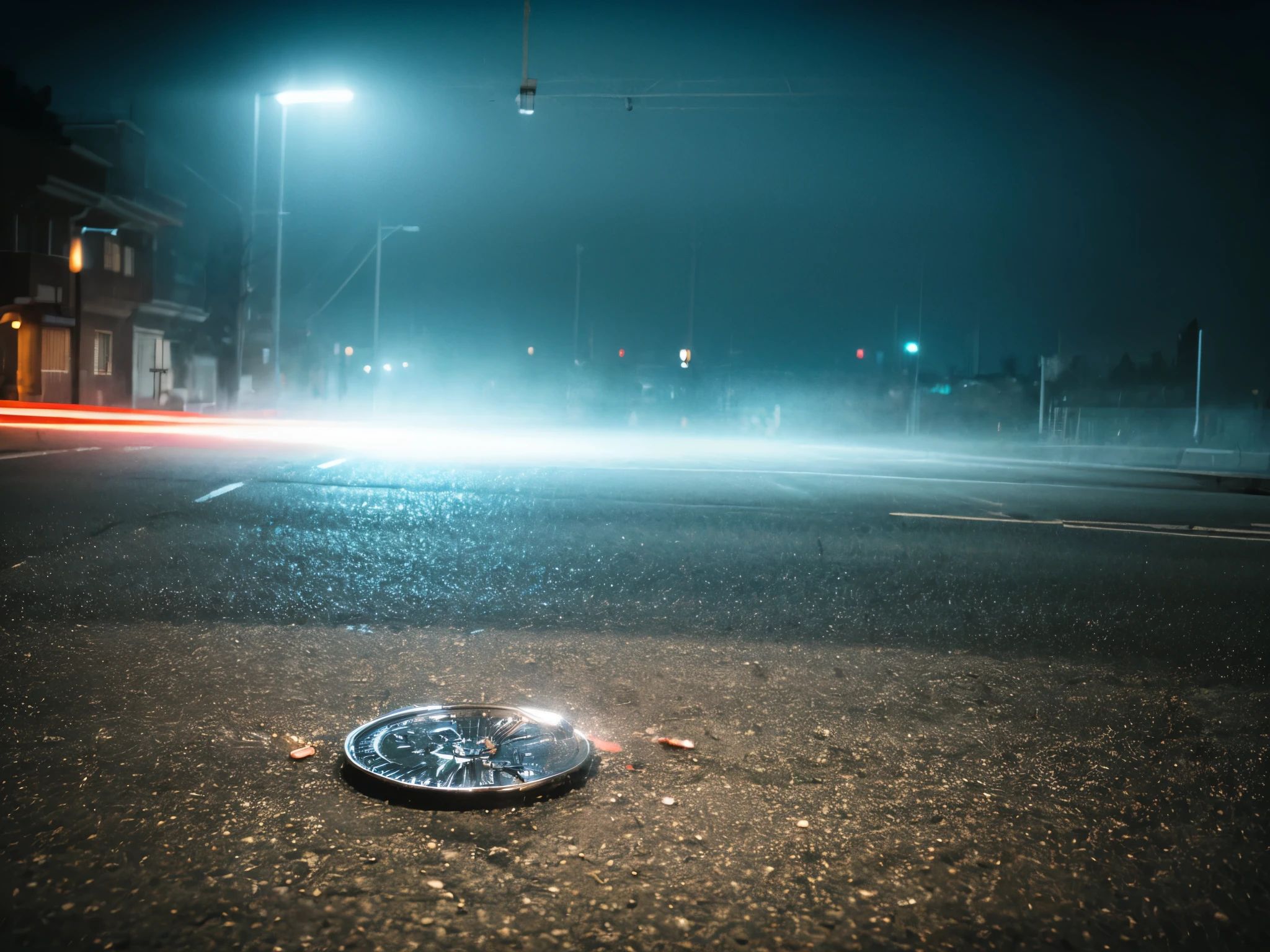 [Blood-stained coins, blood-stained banknotes:1.5]. [Coins and banknotes falling from above:1.5]. [Coins and banknotes falling from above:1.5]. [Coins and banknotes falling from above:1.5]. (motion trail visual effect), Coins and banknotes falling from above on the asphalt of the road covered with blood. Some banknotes are stained and soaked with blood. Coins roll and leave a red trail. Street level view from afar. [Coins and banknotes falling from above:1.5]. High details, high quality, [[photorealistic Chromatic aberration]], digital photograph, HDR, high contrast, (cowboy shot), masterpiece. [The scene is surrounded by mist, evoking a mysterious and eerie atmosphere. The lighting is dark and atmospheric, with a touch of sinister ambiance. Best quality image, HDR enhancement, showcasing the utmost level of detail and realism]. [8K, Best Quality, Ultra High Resolution, (highly detailed CG unity 8k wallpaper), (best photo), (best shadows), isometric 3D, octane rendering, ray tracing, highly detailed, (Best quality, 4K, 8k:1.2), absurdity, ultra detailed, (realistic, photorealistic, photorealistic:1.37), complex parts, HDR, (complex parts:1.12), (hyper detailed, hyper realistic, Soft lighting, spicy:1.2), (complex parts, Hyper detailed:1.15). Blurred foreground. (backlit), masterpiece, high quality, brightness, chromatic aberration, shadows, contrast, clear sky, (warm hue, warm tone), high details, natural reflections]. many details.