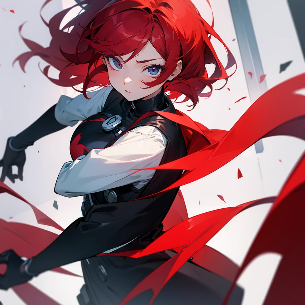 Android、girl、Red hair、anime、
