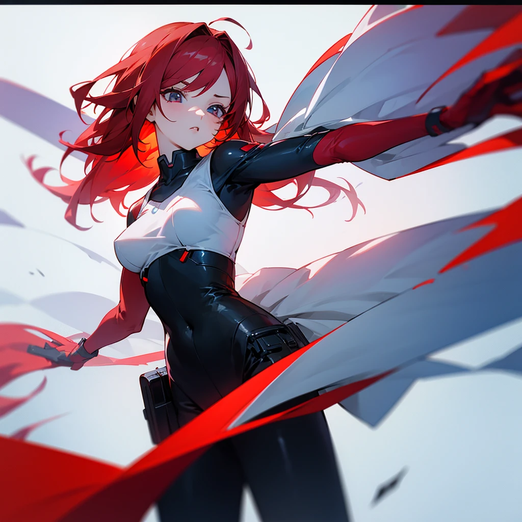 Android、girl、Red hair、anime、