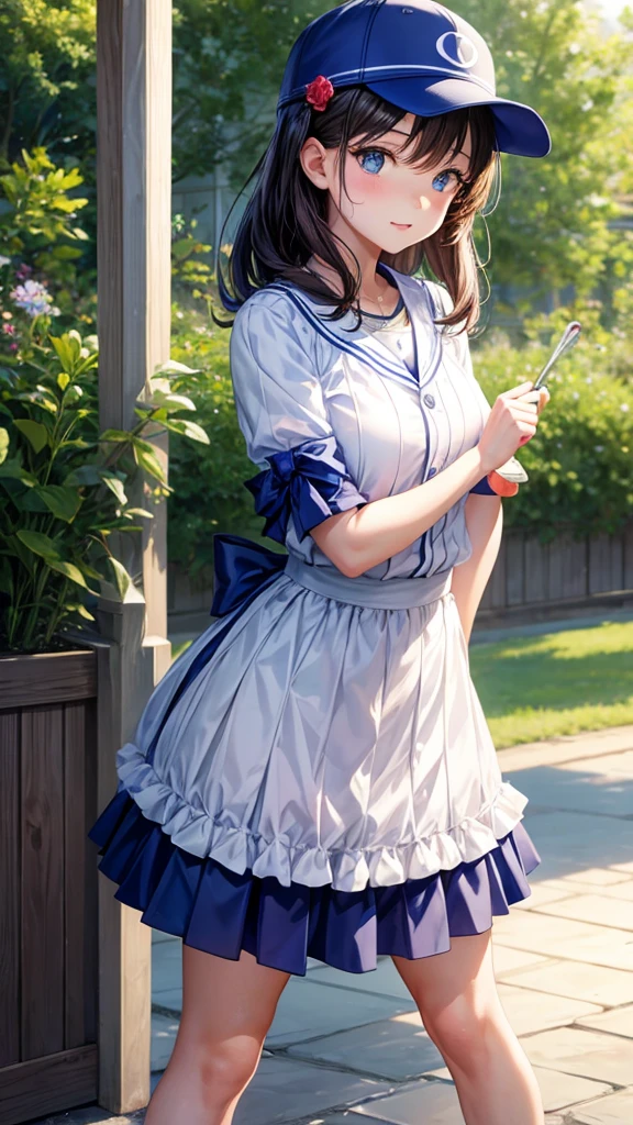 Personification of the Seibu Lions, One girl, solo, High resolution, masterpiece, 