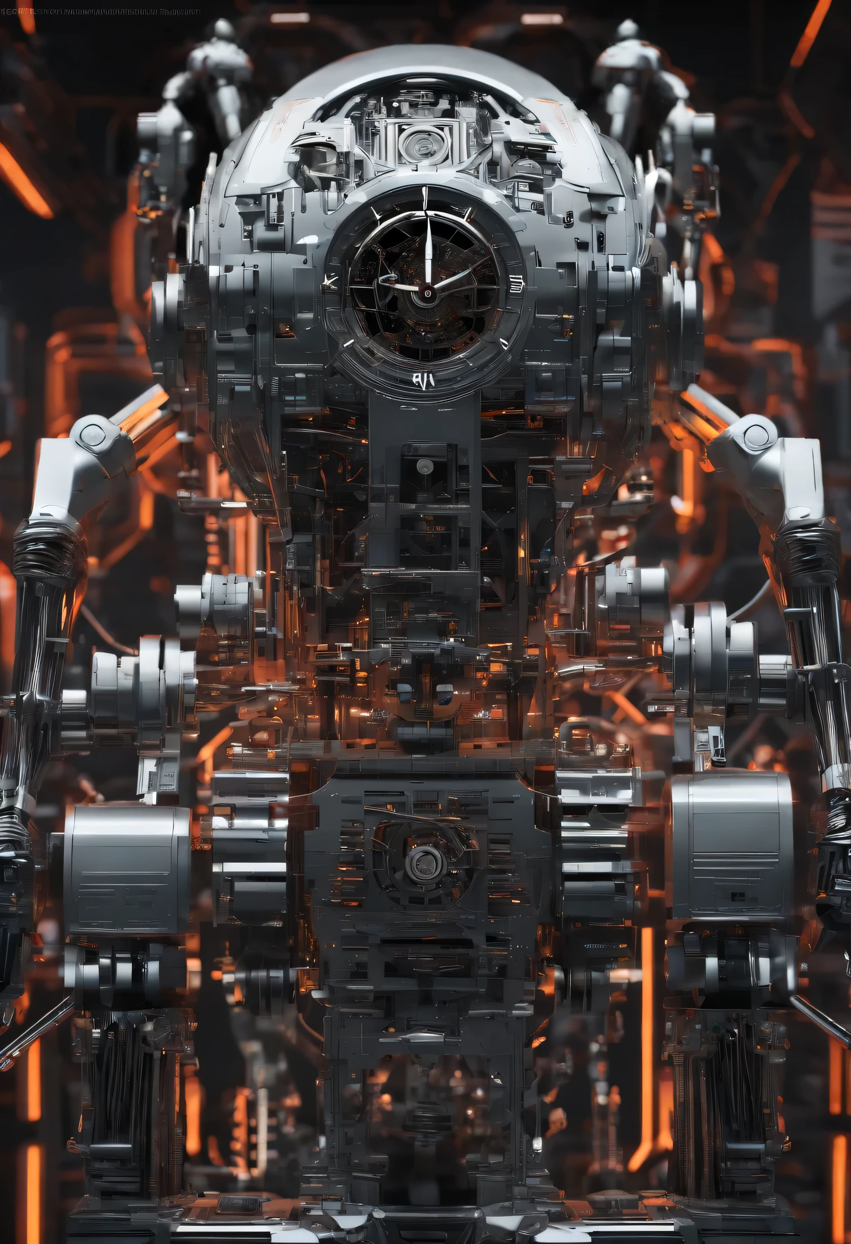 Clock mechanical clock